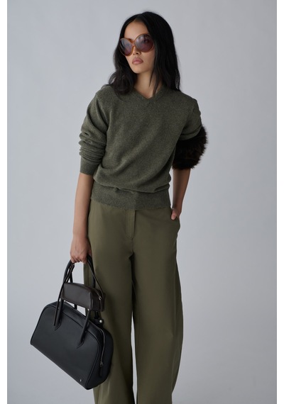 Suud Collection Haki Mona V Yaka Kazak