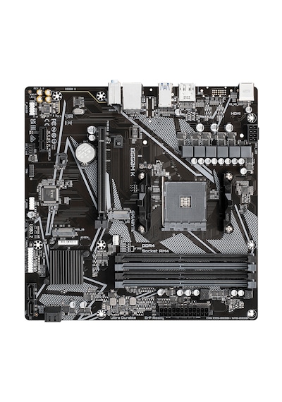 Gigabyte B550M K AMD B550 4733 MHz (OC) DDR4 Soket AM4 mATX Anakart Gigabyte B550M K AMD B550 4733 MHz (OC) DDR4 Soket AM4 mATX Anakart