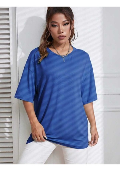 Noıssey Lacivert Düz Oversize Unisex