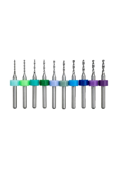 Tomax Mikro Matkap Ucu Seti 10 Lu 1.1-2.0 Mm
