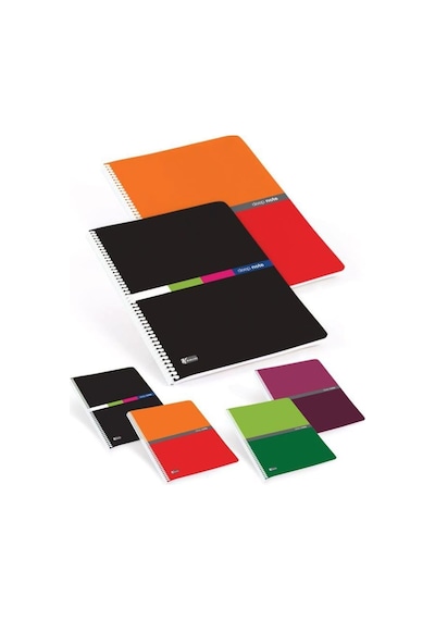 Keskin A-4 Ebat 120 Yaprak Çizgili Spiralli Karton Kapak Defter