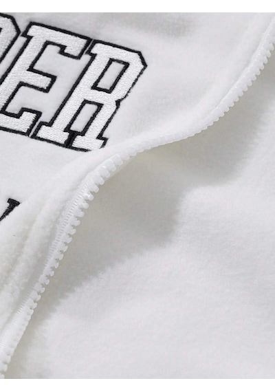 Relax&Basic Ünisex Basic Slim Fit Kapüşonlu Fermuarlı Cepli Sweatshirt Bej Bej Beyaz
