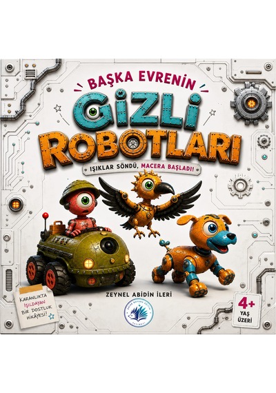 Başka Evren İn Gizli Robotları 4+ Yaş Resimli Çocuk Kitabı