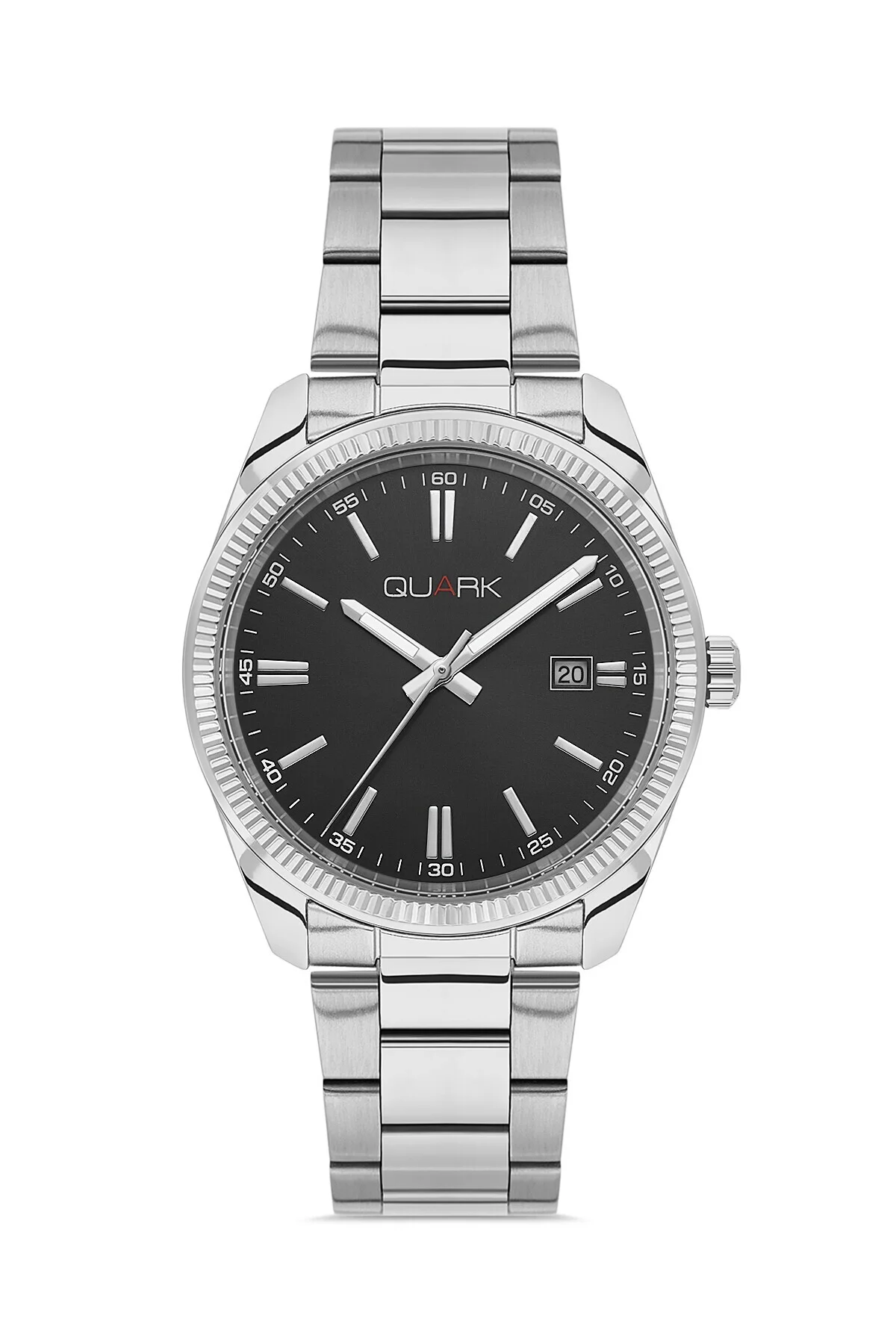 Qm-x1302-1a1 Quark Erkek Kol Saati Gümüş