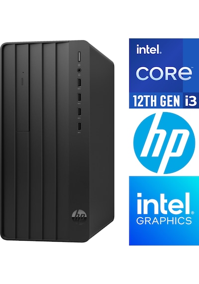 HP Pro Tower 290 G9 9M938AT003 i3-12100 16 GB 1 TB SSD Free Dos Masaüstü Bilgisayar