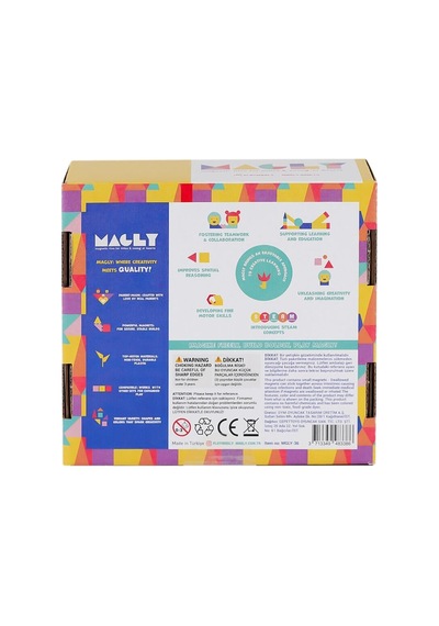Mlg-36 Manyetik Blok 36 Parça -gepettoys