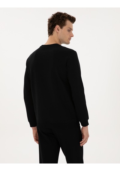 Pierre Cardin Erkek Siyah Sweatshirt 50317658-vr046 Siyah