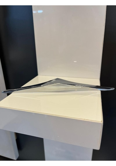 Olivin Metal Kulp Krom 192mm Dolap Kapak Modern Çekmece Ünite Komidin Şifonyer Gümüş Mobilya Kulbu