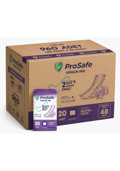 Prosafe Günlük Ped Extra Uzun 960 Adet