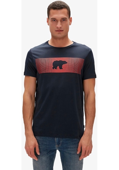 Bad Bear Fancy Erkek Lacivert T-shirt 20.01.07.024-c108 Beyaz
