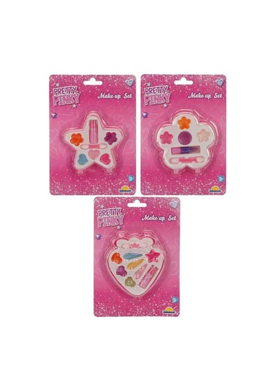 Set Makyaj Yıldız Çiçek Kalp 3a
