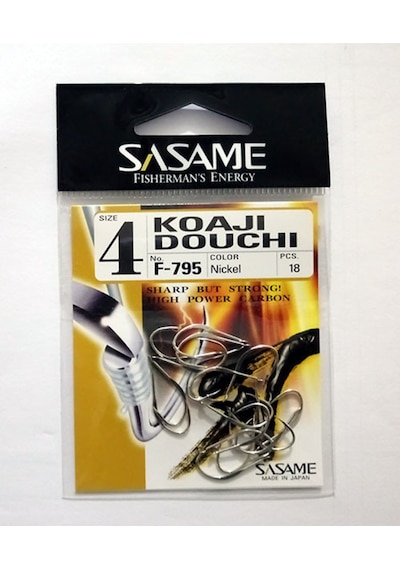 Sasame Koaji Douchi Nickel F-795 Serisi Olta Iğnesi (258846425)