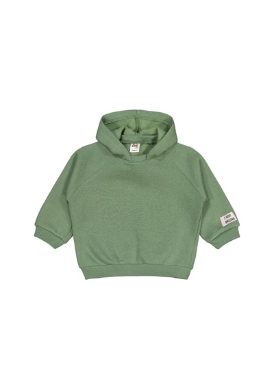 Civil Baby Keep Smiling Etiketli Basic 6-18 Ay Sweatshirt Asker Yeşili