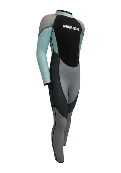 Free-Sub 3Mm Çocuk Sörf Scuba Tüplü Dalış Elbisesi Wetsuit Turkua (526082084) Çok Renkli