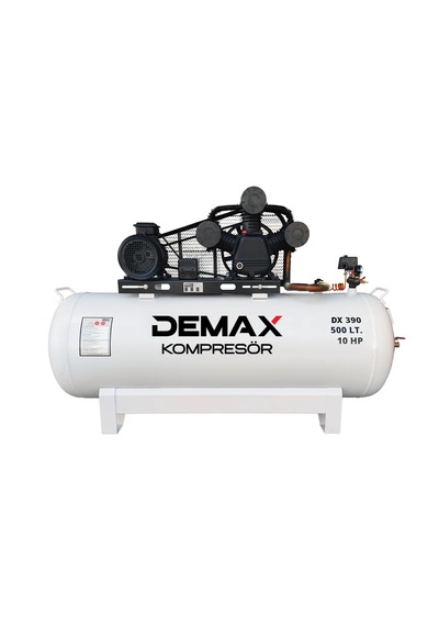 Pistonlu Hava Kompresörü 500 Lt 10 Hp Demax