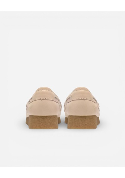 Clarks Wallabeeevosea Cream Leather Kadın Krem Günlük Ayakkabı 26186338