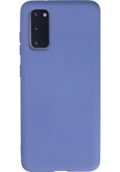 Samsung Galaxy Uyumlu - S20 Kılıf Nano İçi Kadife Silikon - Lila