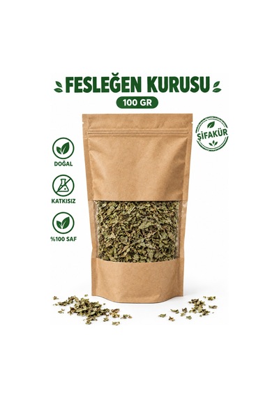 Fesleğen Kurusu Kuru Fesleğen 100 Gr