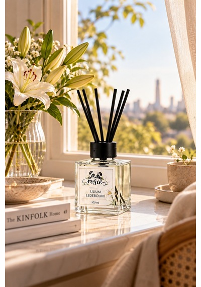 Rosie Lilium Ledebourii 7'li Çubuklu Oda Kokusu Seti 7 X 100 Ml Lilyum Ferahlığı
