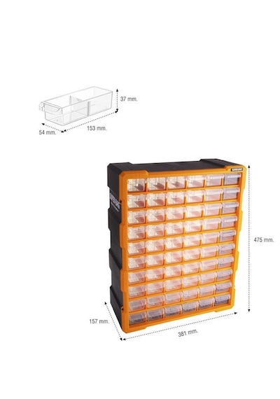 Süper-Bag Büyük Mono Blok Çekmece Seti 60’Lı Asr-6000