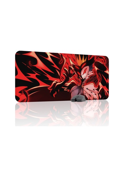 Helluva Boss Kaymaz Dikişli Kauçuk Oyuncu Mousepad V2 - 90x40 Xxl Gaming Mouse Pad Fare Altlığı