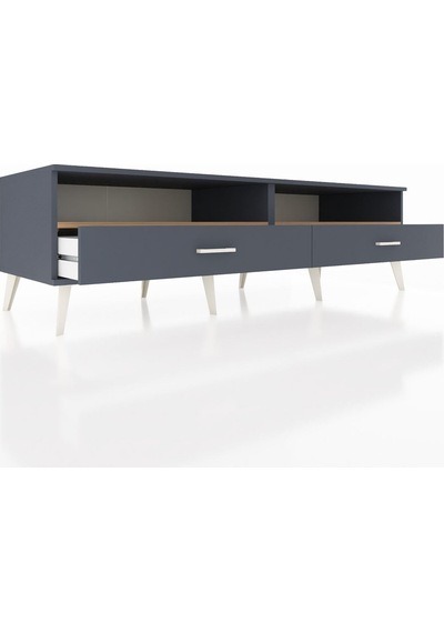 Kronos Tv Ünitesi 2 Raflı 2 Çekmeceli 176x59x51 Antrasit-çam/antrasit Atlas Çam/antrasıt Kronos Tv Ünitesi 2 Raflı 2 Çekmeceli 176x59x51 Antrasit-çam/antrasit Atlas Çam/antrasıt
