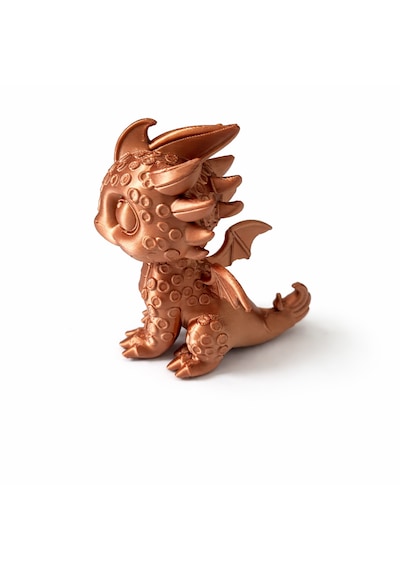 8 Cm 3d Baskı Sevimli Ejderha Figürü Dekoratif Dragon Biblo, Masaüstü Süs, Hediyelik Koleksiyon Figürü