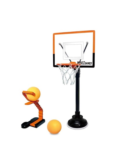 Masaüstü Mini Basketbol Oyunu Fırlatıcılı Pota İle Refleks Geliştiren Masa Oyunu
