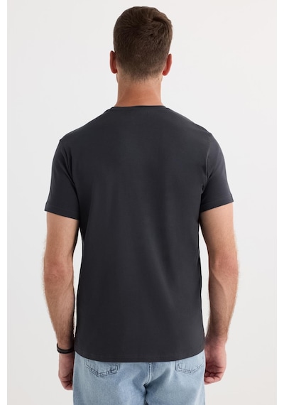 Tudors Erkek Slim Fit Dar Kesim Pamuklu Yumuşak Doku Likralı Esnek Kumaş Basic Gri Bisiklet Yaka Tişört-34945 Gri Tudors Erkek Slim Fit Dar Kesim Pamuklu Yumuşak Doku Likralı Esnek Kumaş Basic Gri Bisiklet Yaka Tişört-34945 Gri