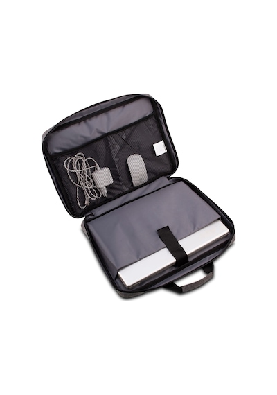 Classone Mila Ml-f104m 15.6"tam Açılabilir Valiz Dizayn Notebook Çantası +kablosuz Mouse Gri