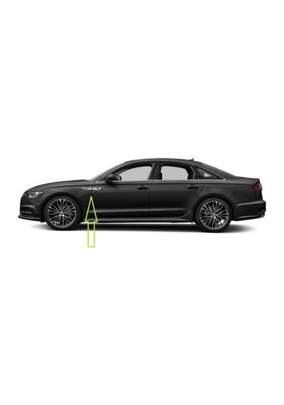 Audi A4 S Line Logo Yan Çamurluk 3M 3D Damla Silikon Yeni Nesil L (531862321)