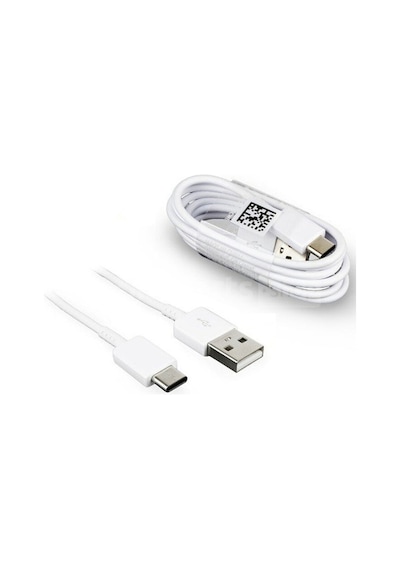 Samsung Uyumlu Usb Type-c Hızlı Şarj Ve Data Aktarım Kablosu Ep-dg930ıbegww Beyaz Kablo