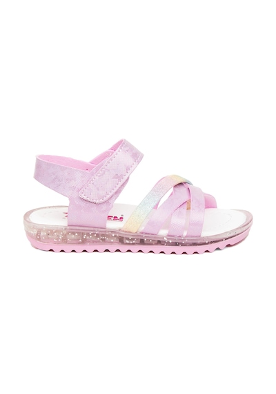 Minican Şa P K 011 Patik Kız Çocuk Düz Sandalet Pembe Pembe