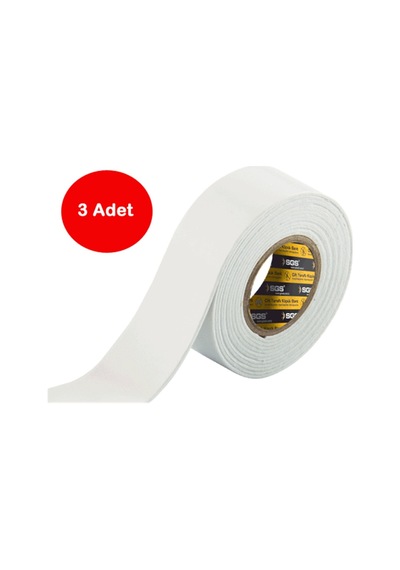 Duvar Poster Ev Ofis Çift Taraflı Köpük Bant 24 mm X 2 m 3 Adet