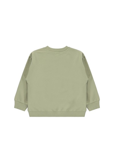 Civil Boys Basic 6-9 Yaş Sweatshirt - Haki