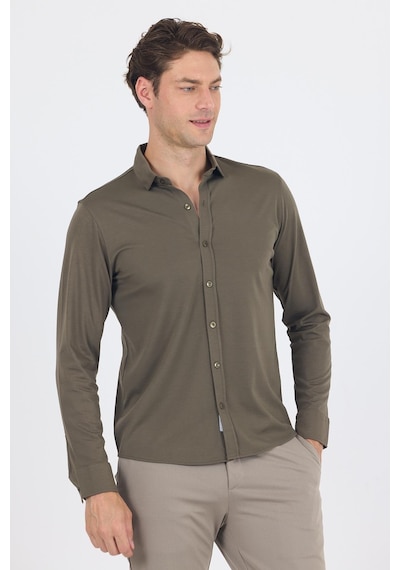 İmza Koyu Haki Uzun Kol Düz Örme Polo Yaka Cepsiz Esnek Classic Slim Fit Gömlek 1004250153 720 Koyu Haki İmza Koyu Haki Uzun Kol Düz Örme Polo Yaka Cepsiz Esnek Classic Slim Fit Gömlek 1004250153 720 Koyu Haki