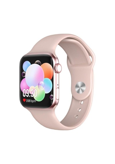 G500 Serisi Akıllı Saat - Ateş Ölçer Özellikli - Uzun Şarj Süresi - Üstün Teknoloji 40-42mm - Pembe