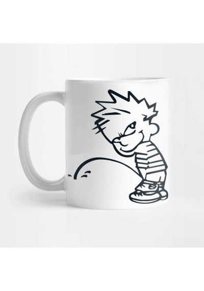 Calvin And Hobbes Kupa Bardak Çok Renkli