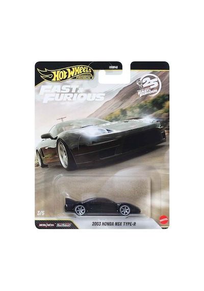 Hot Wheels Fast & Furious Premium Arabalar 2003 Honda Nsx Type-r Çok Renkli