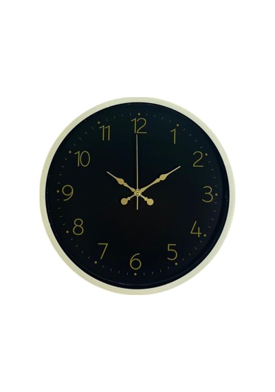 36 Cm Krem Standart Duvar Saati 79356499