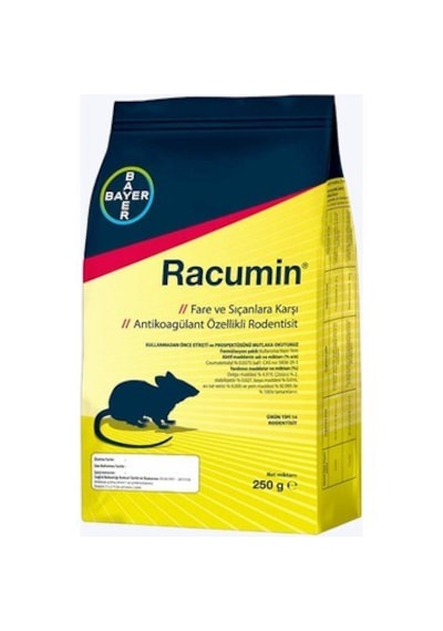 Bayer Racumin Fare Zehiri 250 G