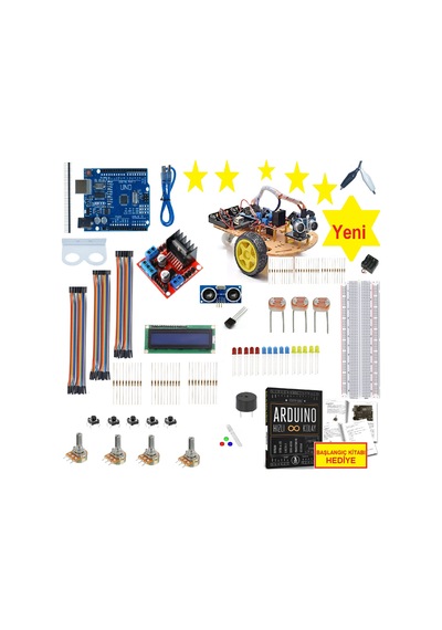 Emes Robotik Arduıno Grand Başlangıç Seti(2Wd Araç Hediyeli) G1