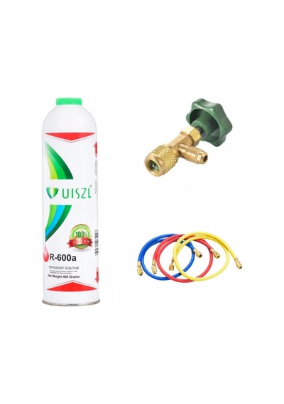 Soğutucu R600a Gaz Verme Seti Gaz - Vana - Hortum