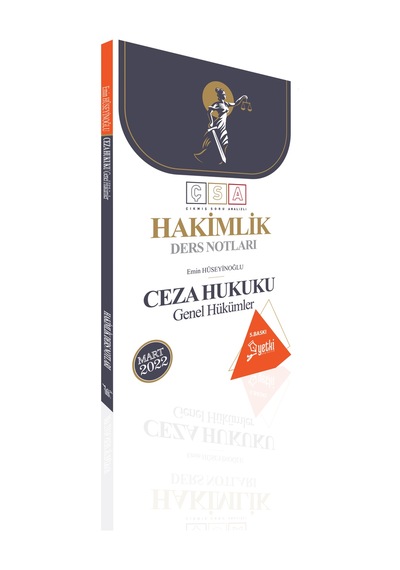 Çsa Ceza Hukuku Genel Hükümler Hakimlik Ders Notları Yetki Yayınl
