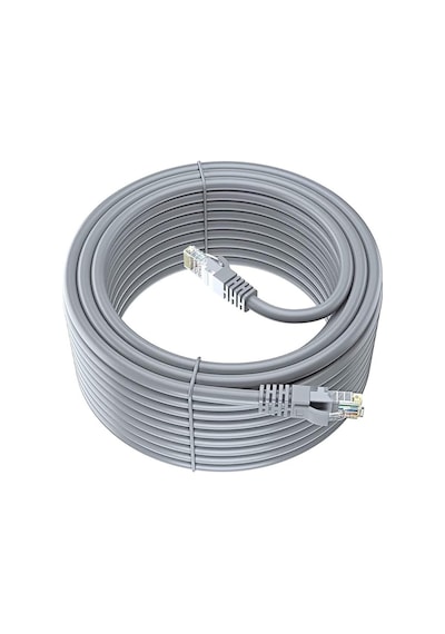 Inca Icat6-30tg Cat6 15 Metre 250mhz 1000mbps Utp Ethernet İnternet Ağ Kablosu 23awg Rj45 Gri