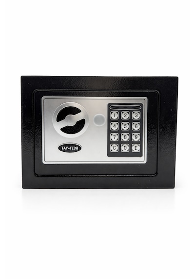 Kasaplus Ty-004 Mini Çelik Kasa Şifreli Ve Anahtarlı