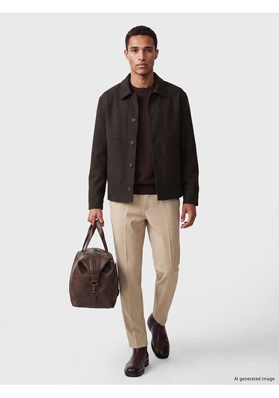 Lcw Vision Kahverengi Regular Fit Erkek Ceket