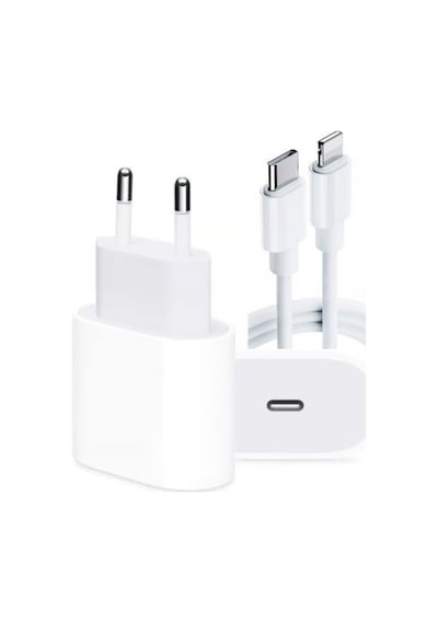 Apple iPhone Uyumlu  14 13 12 11 Xr Xs Max 20w Lightning Şarj Adaptörü Kablo Dahil Standart