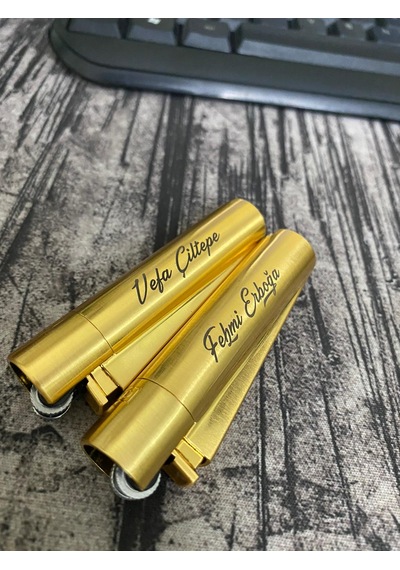 Clipper Metal Çakmak Gold