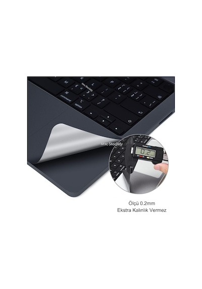 Macbook Air 15 İnç Palm Koruyucu Ve Trackpad Koruyucu Set A2941 A3114 A3241 A3448 Uyumlu M2 M3 Standart